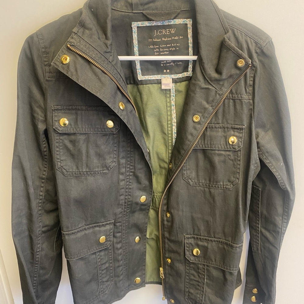 J.Crew Olive Green Field Jacket